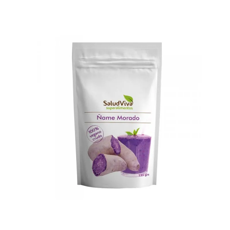 Ñame morado polvo 125 g, Salud Viva
