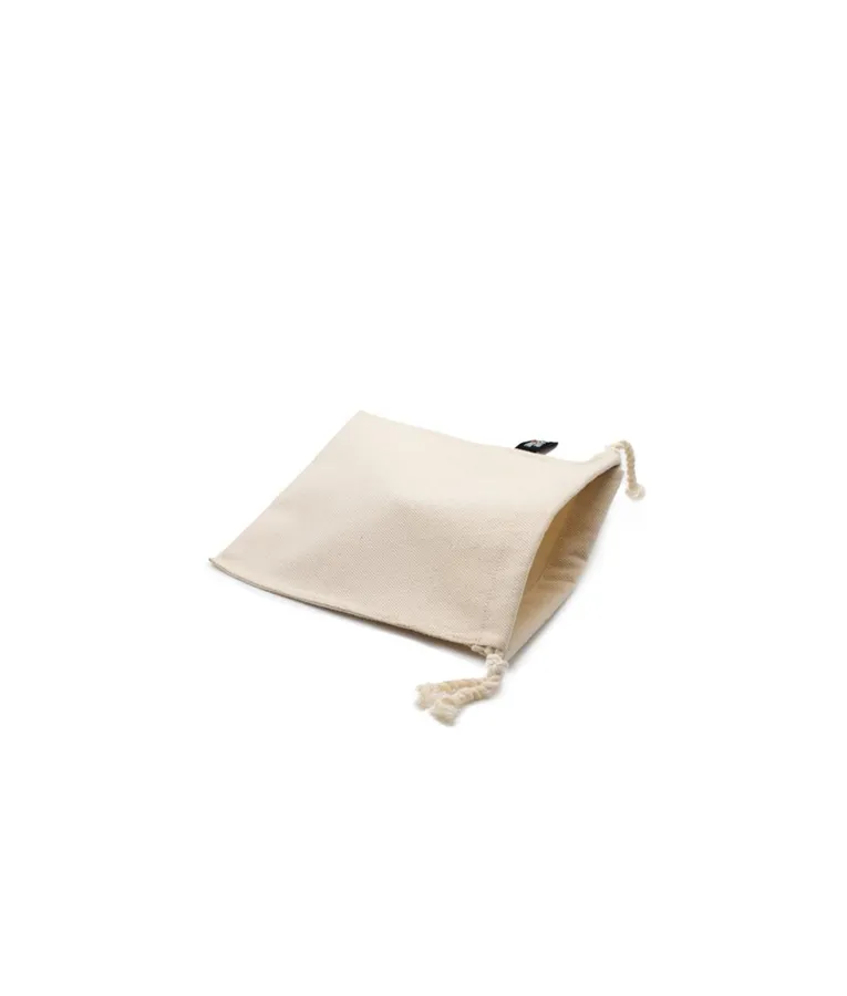 Bolsa impermeable de algodón y látex Bolsa Pequeña: 12x11cm, Fair Squared