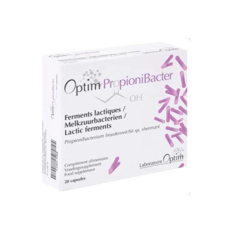 Propionibacter 20 cápsulas, Optim