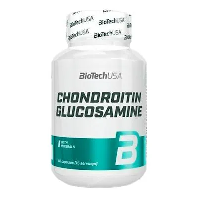 Chondroitin glucosamine 60 cápsulas, Biotechusa