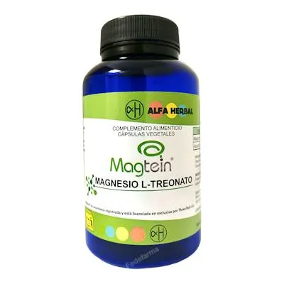 Magtein magnesio l-treonato 90 cápsulas vegetales, Alfa Herbal