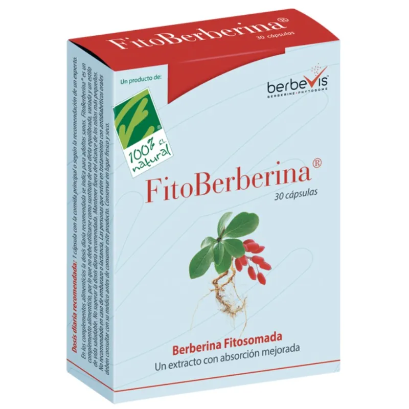 Fitoberberina 30 cápsulas, 100% Natural