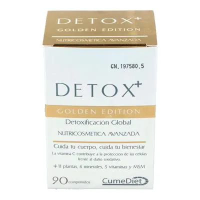 Detox+ golden 90 comprimidos, Cumediet