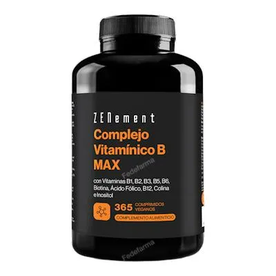 Complejo vitaminico B max 365 comprimidos, Zenement