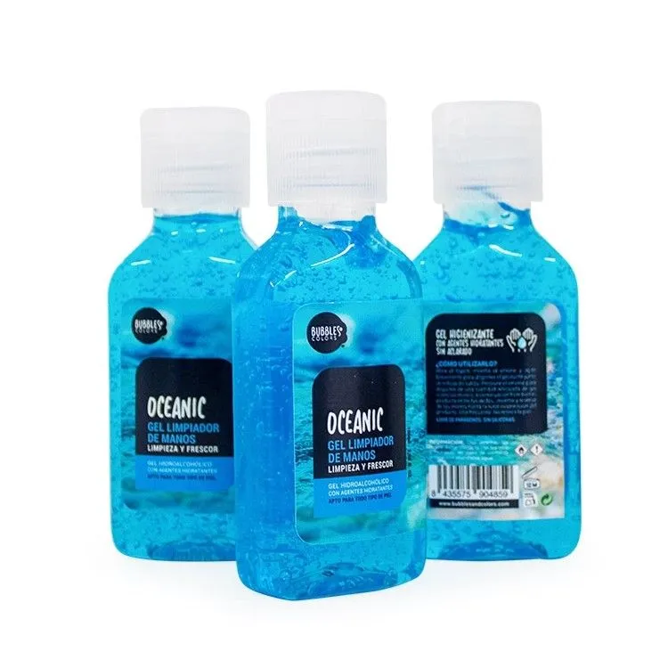 Hydroalcoholische Gel Oceanic 100 ml, Bubbles & Colors