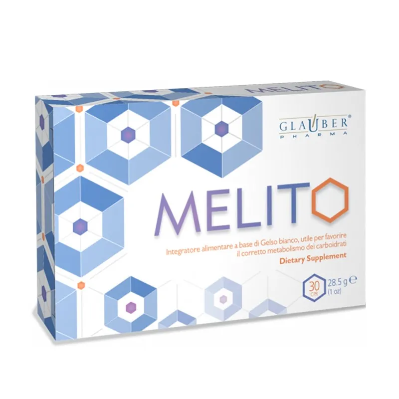 Melito 30 comprimidos, Glauber Pharma