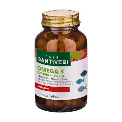Dha+epa 120 perlas, Santiveri