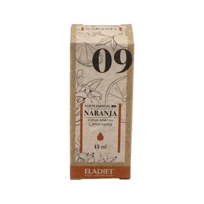 Aceite esencial de naranja BIO 15 ml, Eladiet