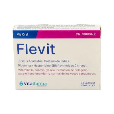 Flevit 30 cápsulas, Vitalfarma