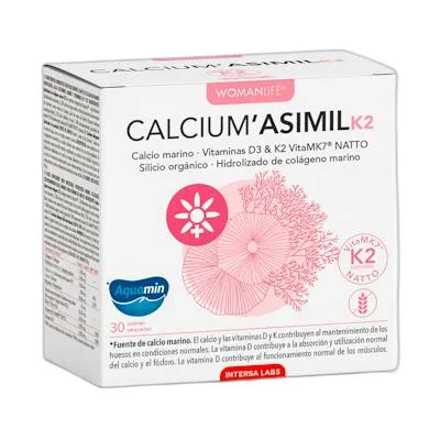 Calcium asimil K2 30 sobres, Intersa