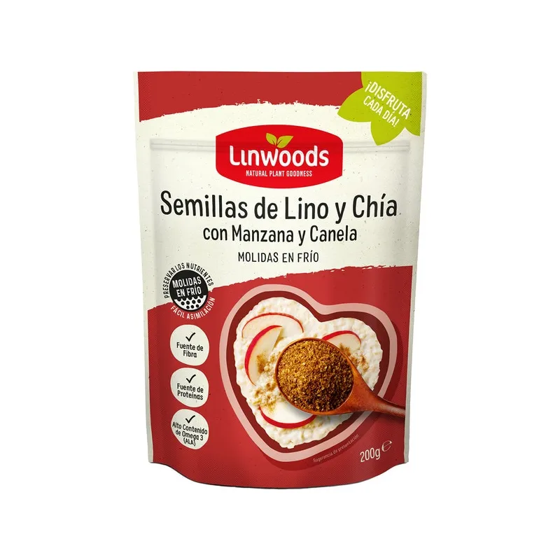 Lino+chia+mela+cannella 200 g, Linwoods