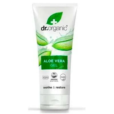 Gel aloe vera todo tipo de piel 200 ml, Dr. Organic