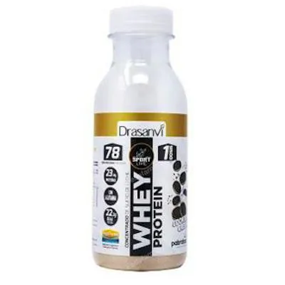 Garrafa whey protein cookies and cream sport 30 g, Drasanvi Sport Live