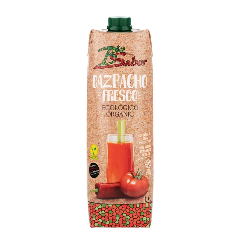 Gazpacho biosabor BIO 1 l, Cantero De Letur