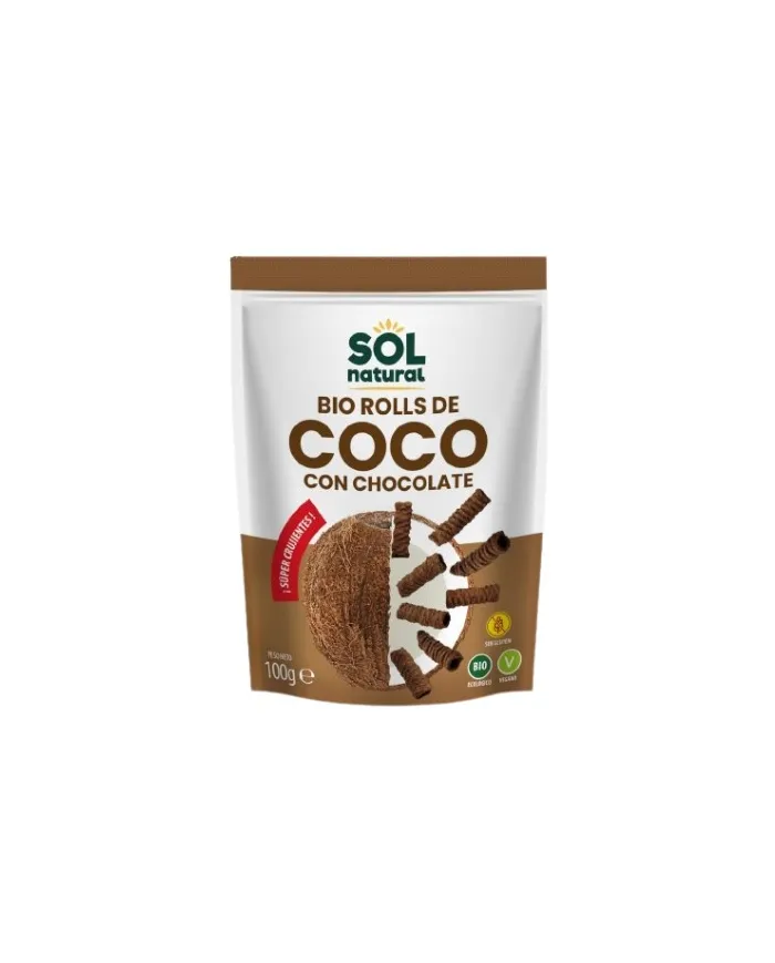Rolls coco chocolat 100 g, Sol Natural