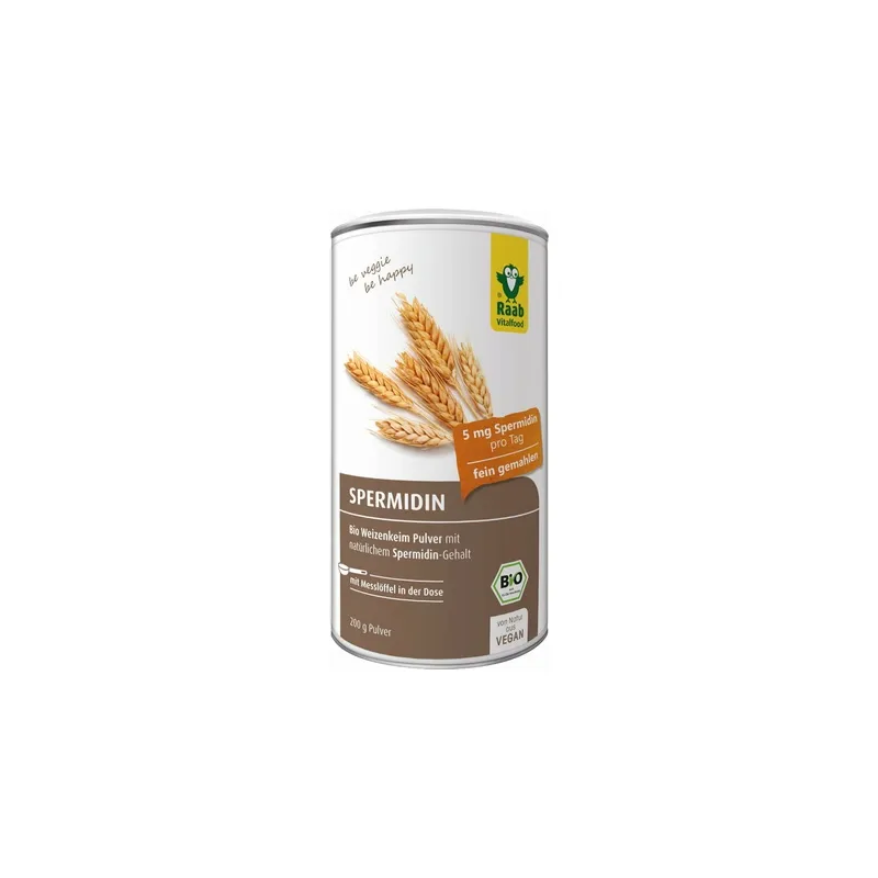 Espermidina germen de trigo BIO 200 g, Raab Vitalfood