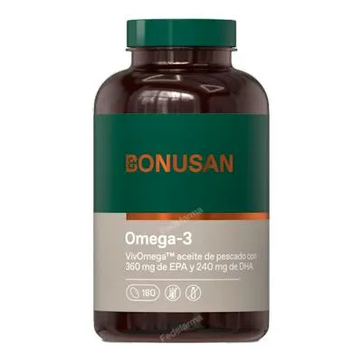 Omega 3 180 perlas, Bonusan