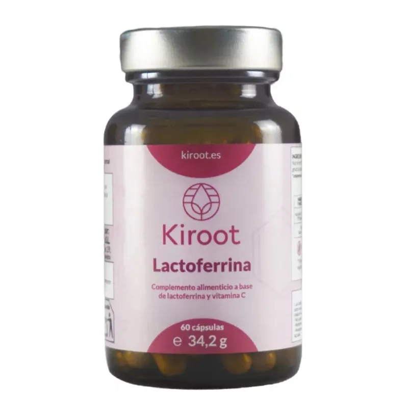 Lactoferrina 60 cápsulas, Kiroot