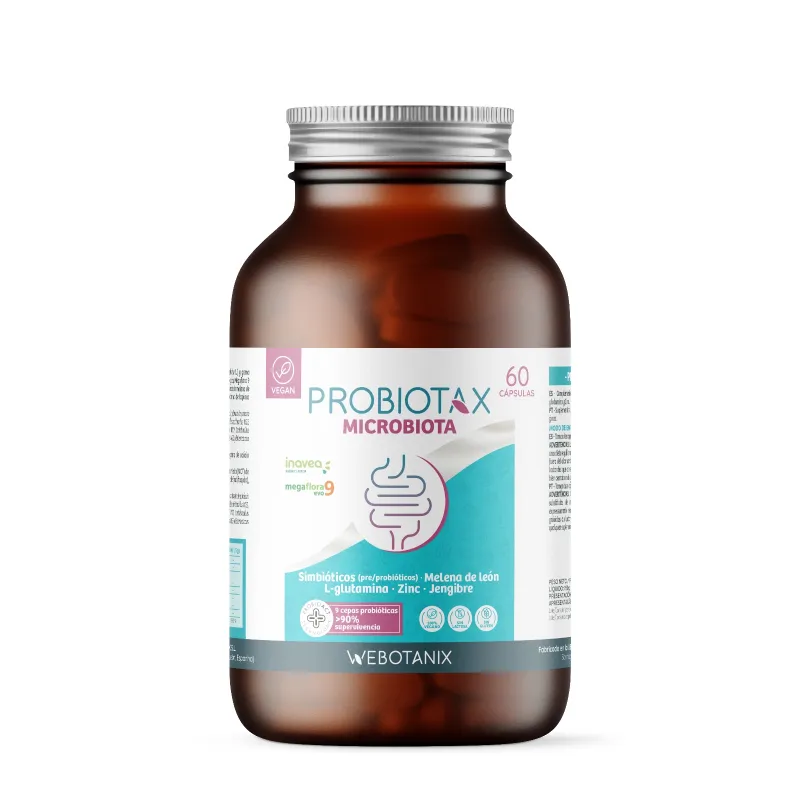 Probiotax microbiota 60 cápsulas, Webotanix