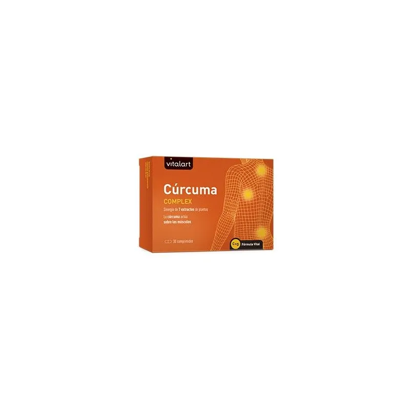Cúrcuma complex n. import 30 cápsulas, Vitalart