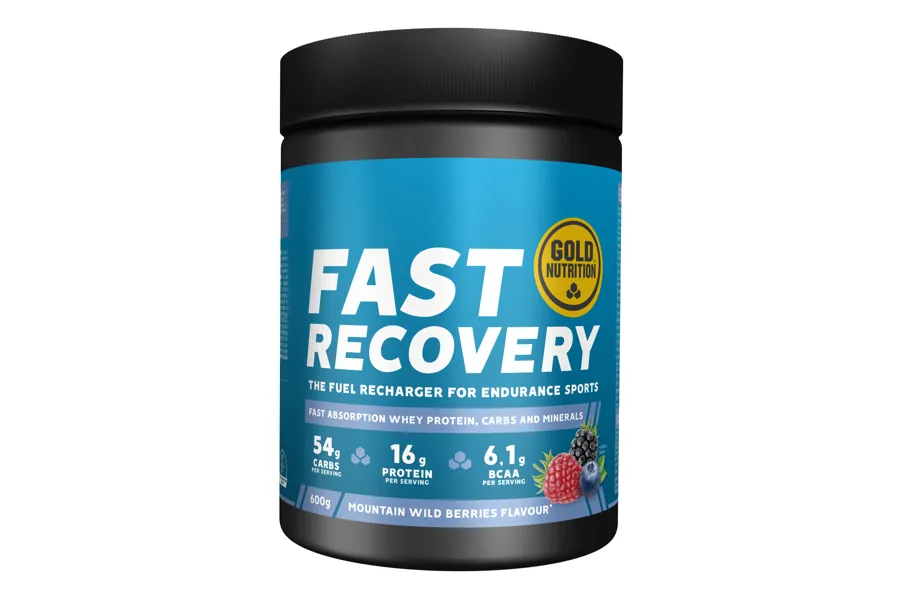 Fast recovery frutas del bosque 600 g, Gold Nutrition