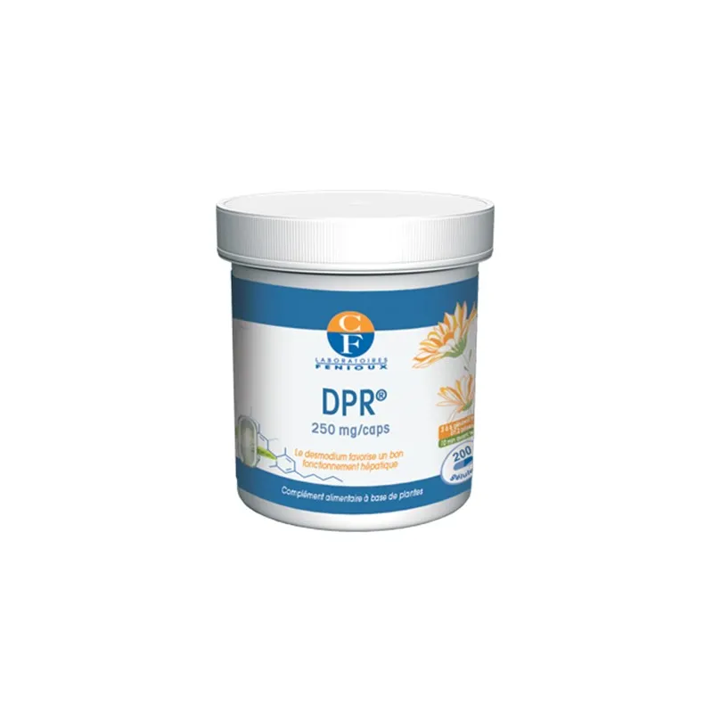 D. p. r. foie 250 mg 200 cápsulas, Fenioux