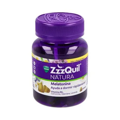 Melatonina manga & banana 30 gomas, Zzzquil