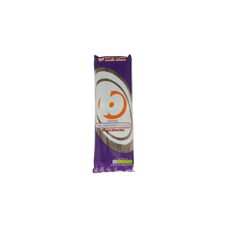 Noodles trigo sarraceno s/g king soba BIO 250 g, Kingsoba
