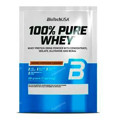 100% puré whey caramelo-cappuccino 28 g, Biotechusa