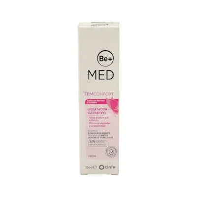 Be+med femconfort feuchtigkeitsspendende Vulvapflege 30 ml, Be+