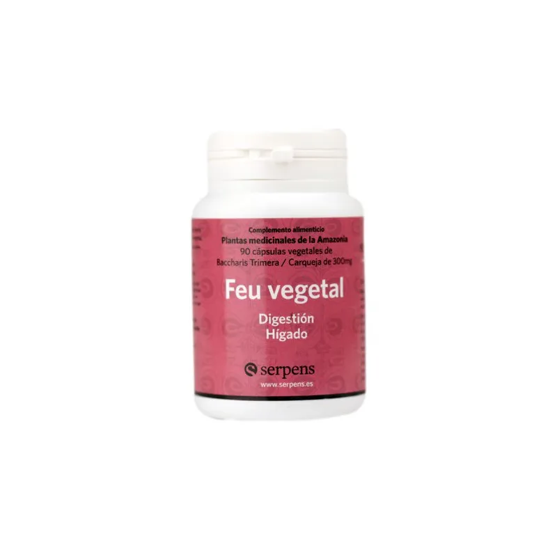Feu vegetal digestión 90 cápsulas, Serpens