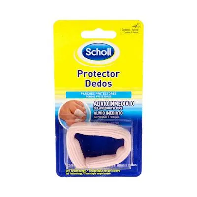 Tubo protec dedos gelactiv recortab 1 uds., Scholl