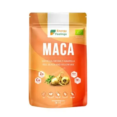 Maca polvo sin gluten BIO 500 g, Energy Feelings
