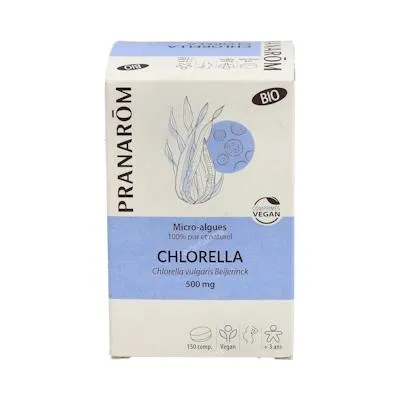 Pranarom P. acabado chlorella 150 comprimidos, Pranarom P.acabado