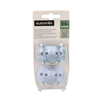 Chupete fisiologico tetina silicona sx pro 0- 2 un 6 ml, Suavinex