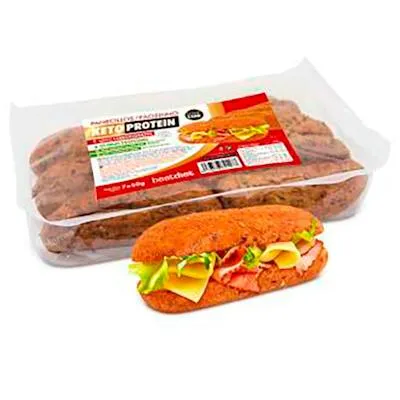 Panecillos 7 x 50 g, Keto Protein