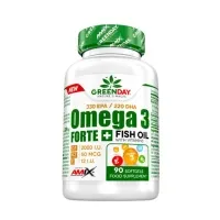 Omega 3 forte 90 cápsulas, Amix Greenday