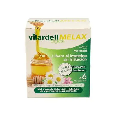 Digest melax 6 microenemas 9 g, Vilardell