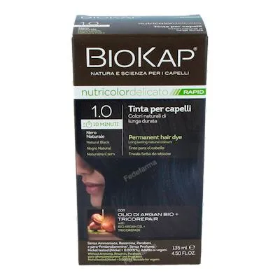 Rapid negro natural 1.0 tubo 140 ml, Biokap