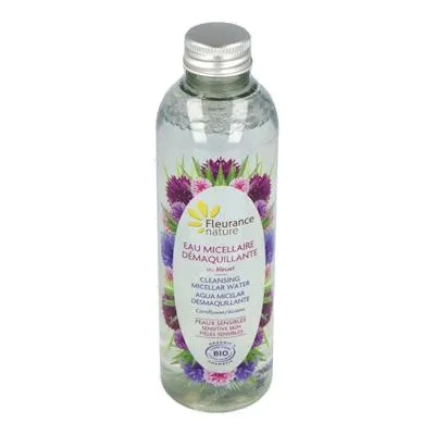 Agua micelar desmaquillante aciano BIO 200 ml, Fleurance Nature