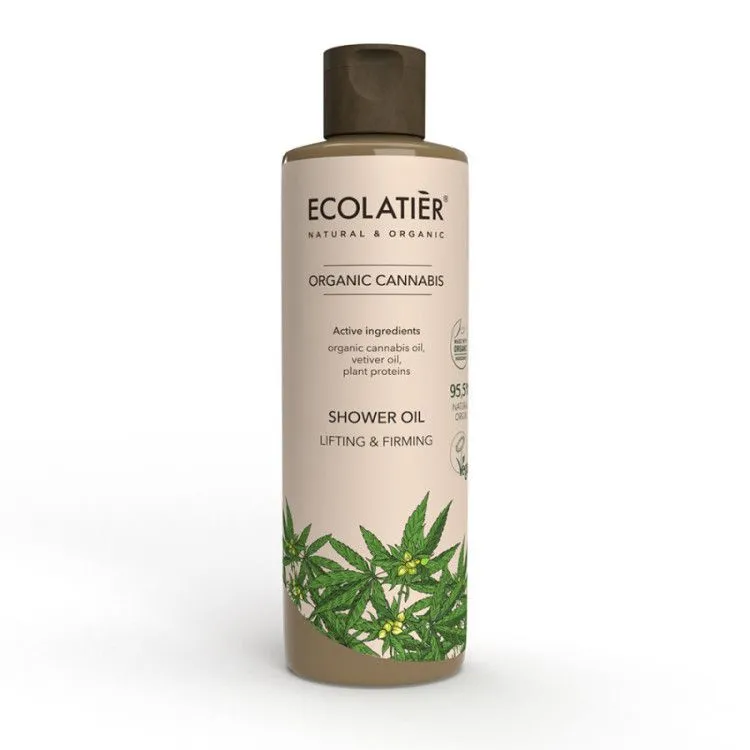 Aceite de Ducha Lifting y Firmeza Cannabis BIO, Ecolatier
