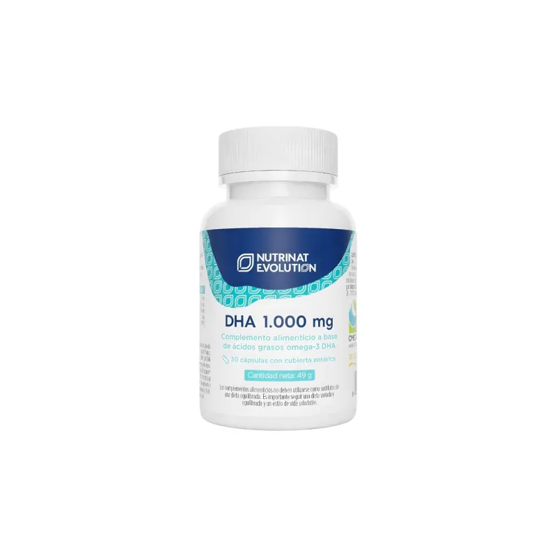 Dha 1000 mg evolution 30 cápsulas, Nutrinat