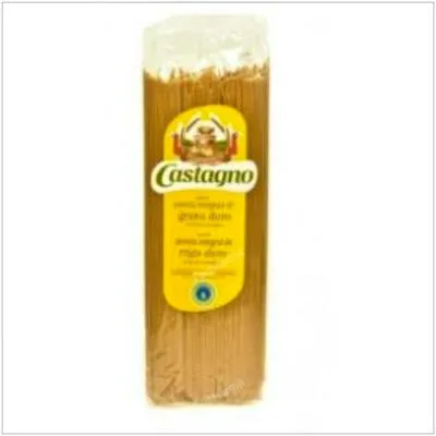 Tallarines de trigo integral BIO 500 g, Castagno