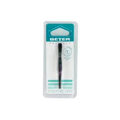 Pinzetta nera pavone 24003, Beter