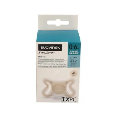 Chupete silicona zero 0-6M, Suavinex