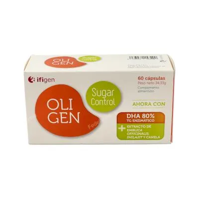 Oligen sugar control 60 cápsulas, Ifigen
