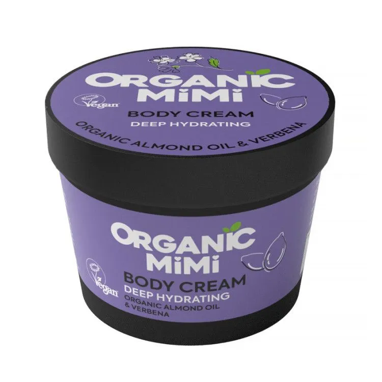 Crema Corporal Hidratación Profunda Almendra y Verbena 100 ml, Organic Mimi