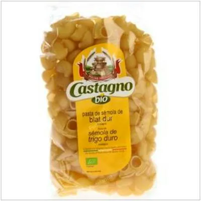 Galets de trigo duro BIO 500 g, Castagno