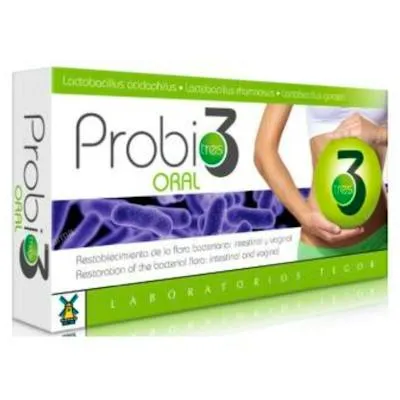 PROBIO3 oral 40 cápsulas, Tegor
