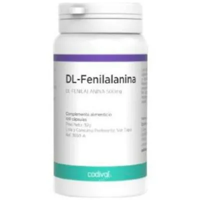 Dl-fenilalanina (phenylalanine) 500 mg 100 capsule, Codival